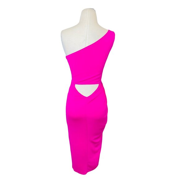 Katie May New Age Dress in Electric Pink New Womens Midi - Picture 6 of 8